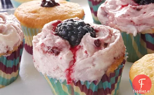 Cupcakes de Verano de Moras