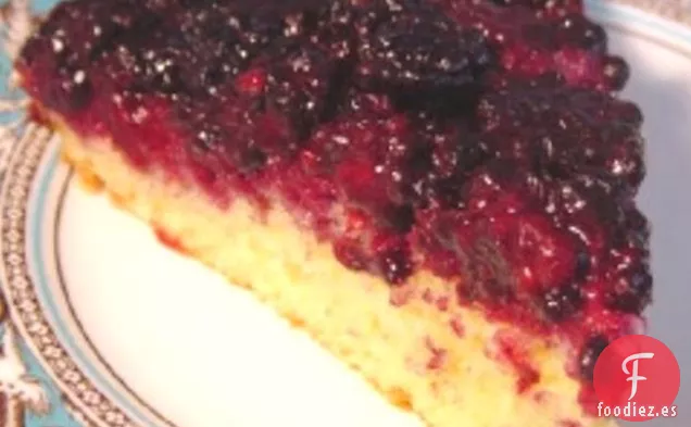 Pastel de Mora Al Revés