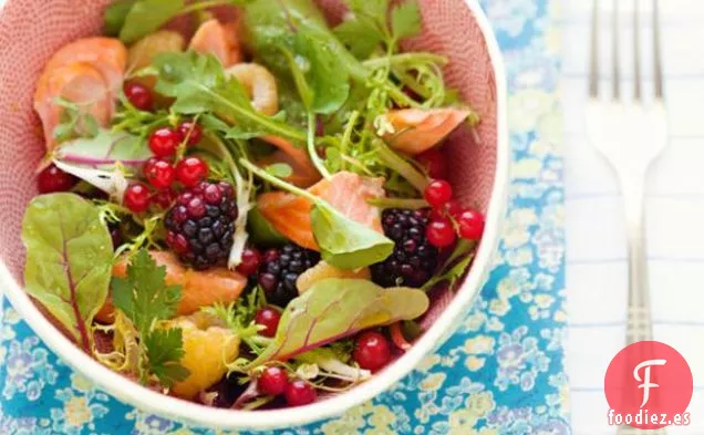 Ensalada De Salmón Y Bayas