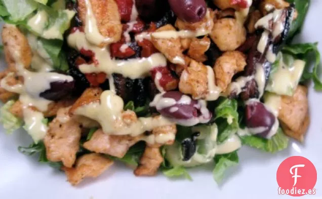 Ensalada César Griega de Búfalo Paleo