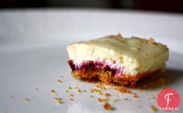 Mordeduras De Lima Y Mora Con Una Corteza De Galleta Graham