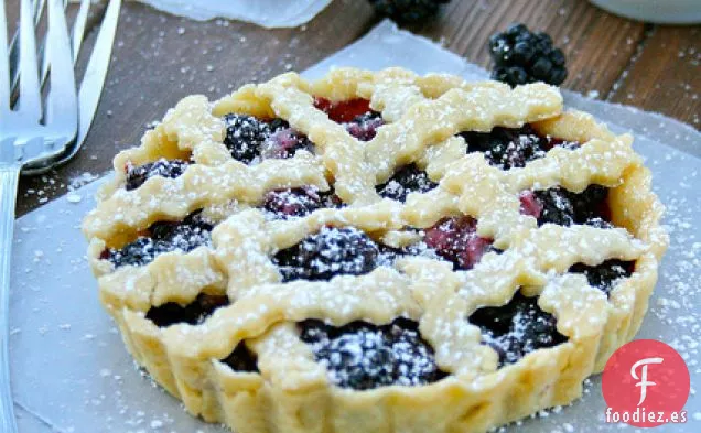 Tartas de Mora Individuales