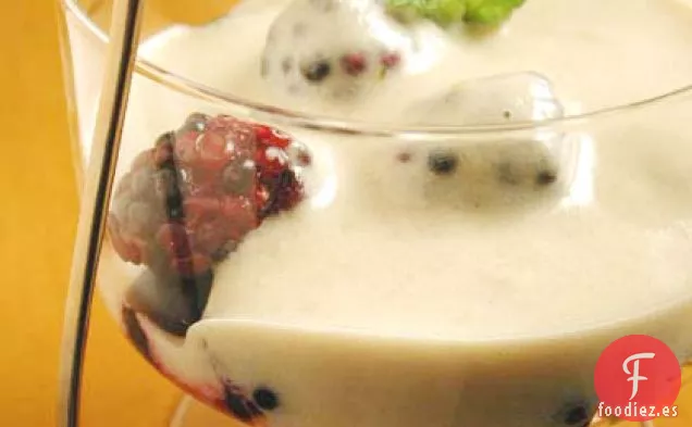 Zabaglione con Jerez y Bayas