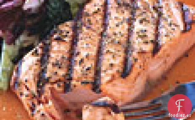 Filetes de Salmón con Especias de Hinojo y Cilantro