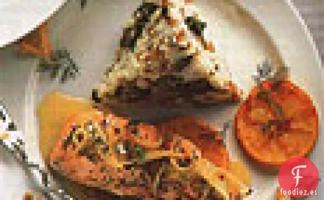 Salmón Asado con Salsa de Naranja y Hierbas