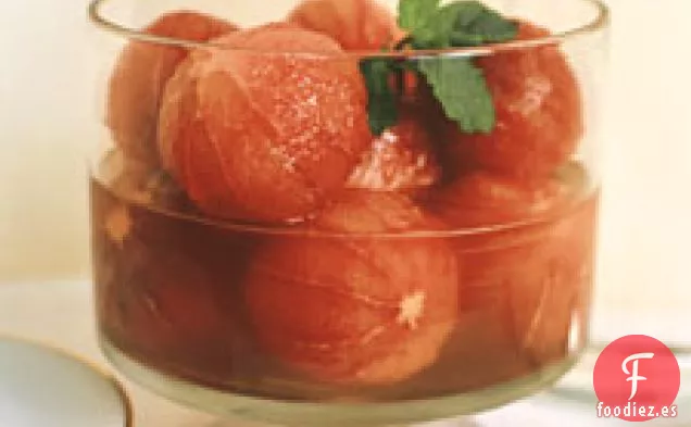 Naranjas Sanguinas Con Miel