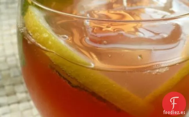 Ginebra de Naranja Sanguina Efervescente