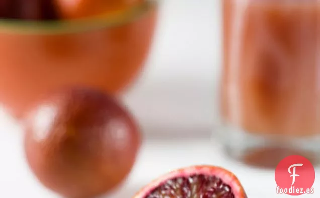 Gastrique de cilantro y naranja Sanguina