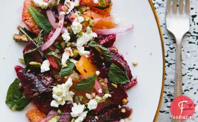 Ensalada de Naranja Sanguina de inspiración Siciliana