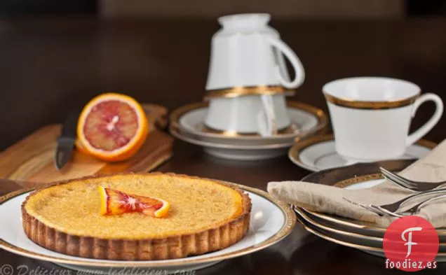 Tarta de Naranja Sanguina