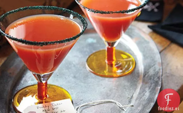 Martinis de Naranja Sanguina