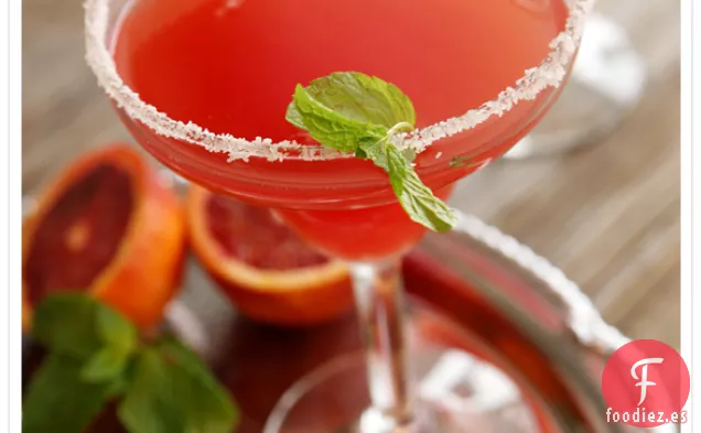 Margarita de Mezcal de Naranja Sanguina