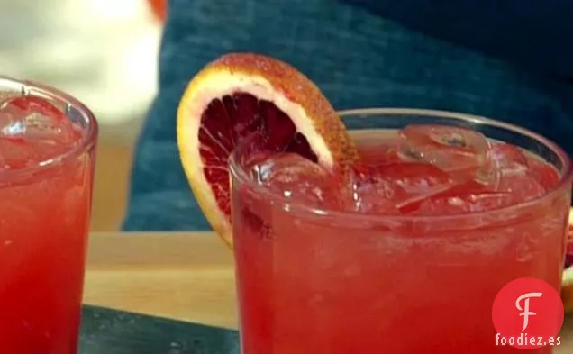 Cóctel Campari y Naranja Sanguina