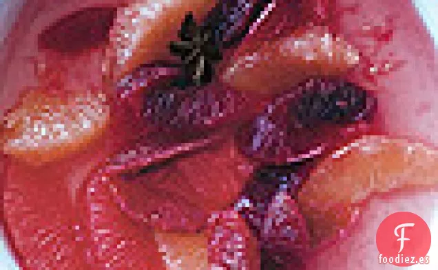 Ensalada de Cítricos con Almíbar de Anís Estrellado