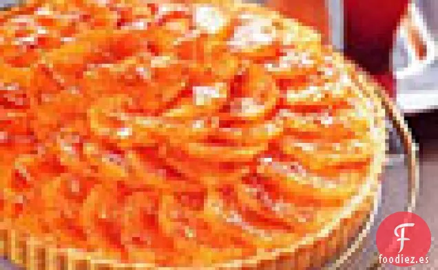 Tarta de Naranja Sanguina con Crema Pastelera de Cardamomo