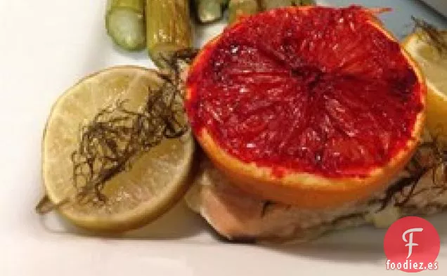 Salmón Cítrico En Pergamino