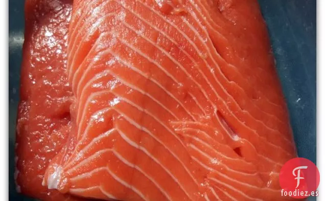 Salmón Asado a Fuego Lento