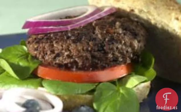 Hamburguesas de carne de arándano