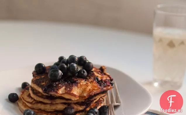 Tortitas de Yogur con Limón y Arándanos