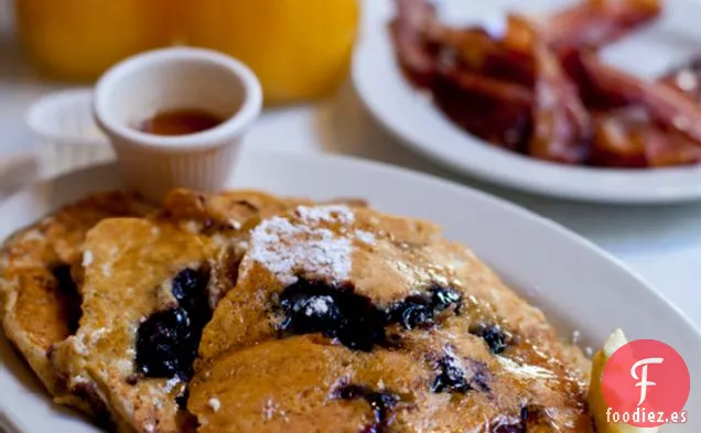 Tortitas de Avena con Arándanos de Nueva York
