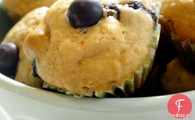 Mini Muffins de Limón y Arándanos