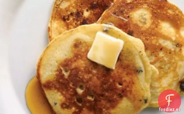 Tortitas de Suero de Mantequilla de Arándanos