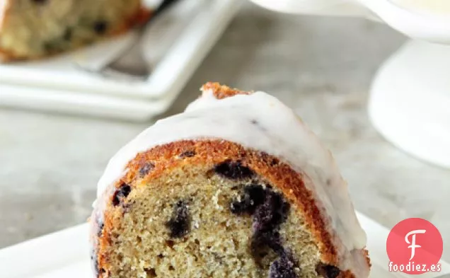 Pastel de Yogur de arándanos y Limón