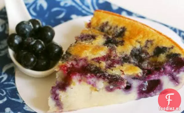 Pastel de Café con Arándanos