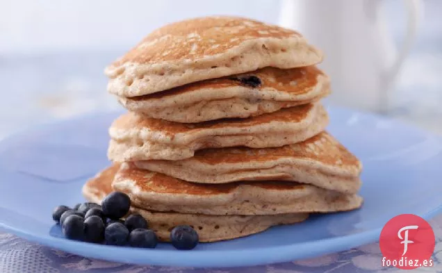 Tortitas De Arándanos Integrales Con Lino Para Bebés