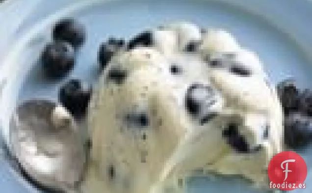 Panna Cotta de arándanos y vainilla