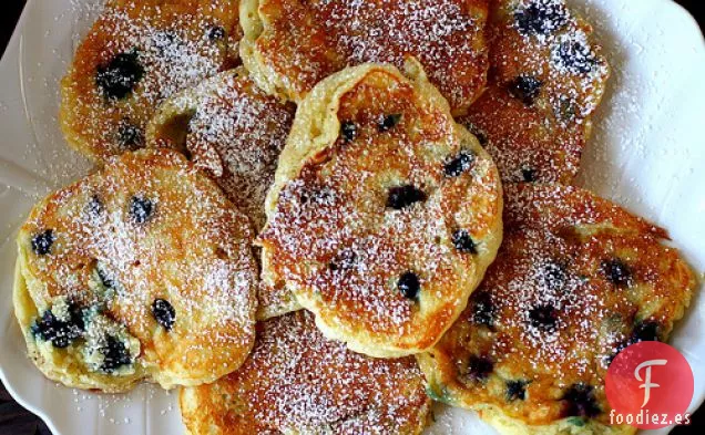 Panqueques de arándanos + Panqueque 101