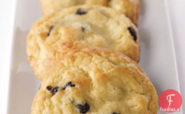 Galletas de arándanos y crema