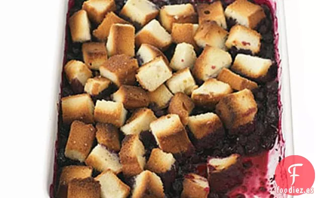 Pastel de Arándanos Crujiente