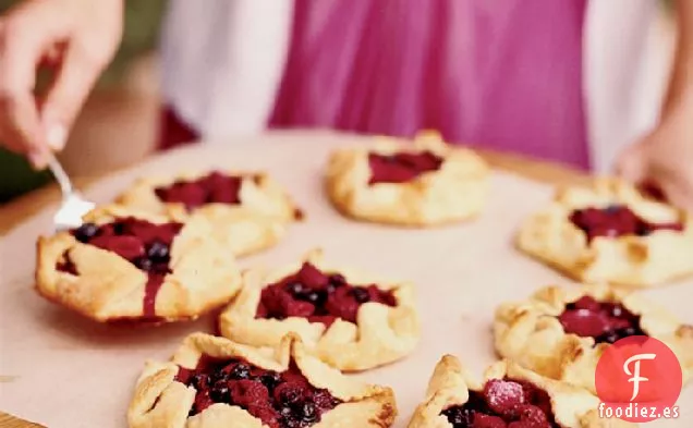 Tarta de Arándanos y Frambuesas