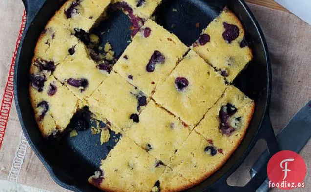 Pan de Maíz con Arándanos