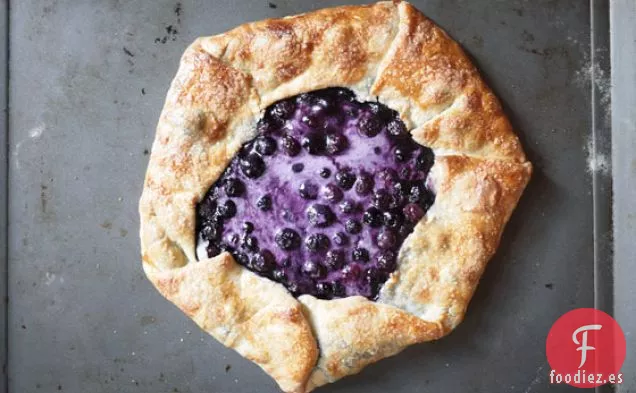 Crostata De Arándanos Y Crema
