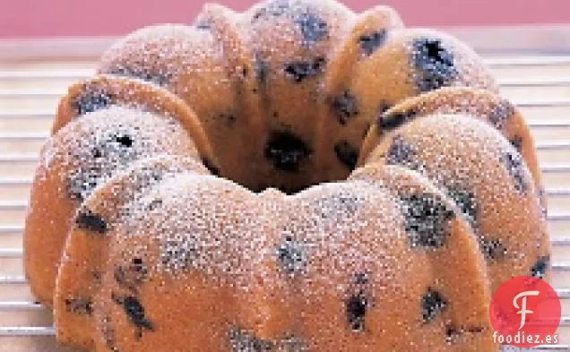 Tarta de arándanos y limón