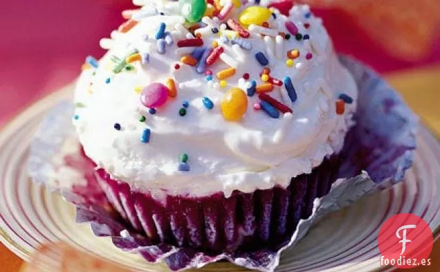 Cupcakes de helado de Limón y Arándanos