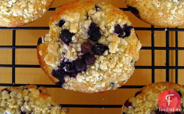 Tapas de Muffins de Arándanos
