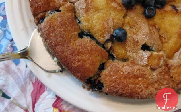 Tarta de Suero de Leche de Arándanos