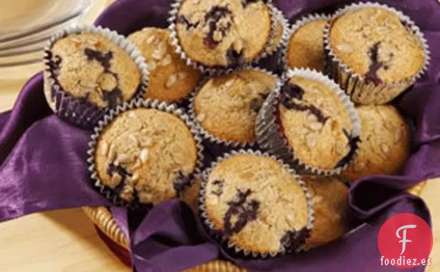 Muffins de Almendras y Arándanos