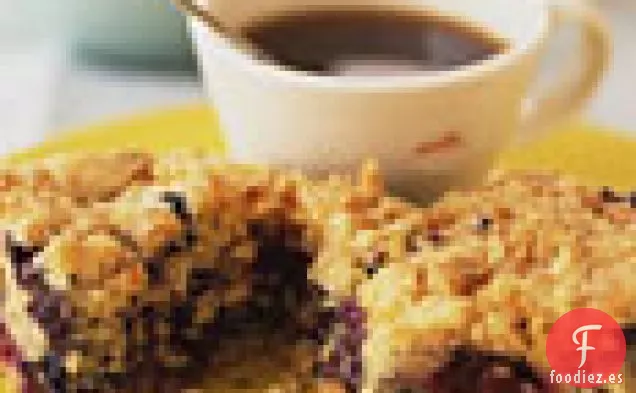 Pastel de Miga de Arándanos