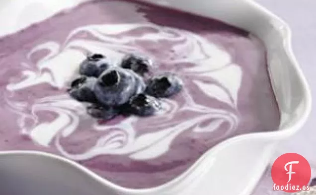 Sopa de Arándanos con Especias