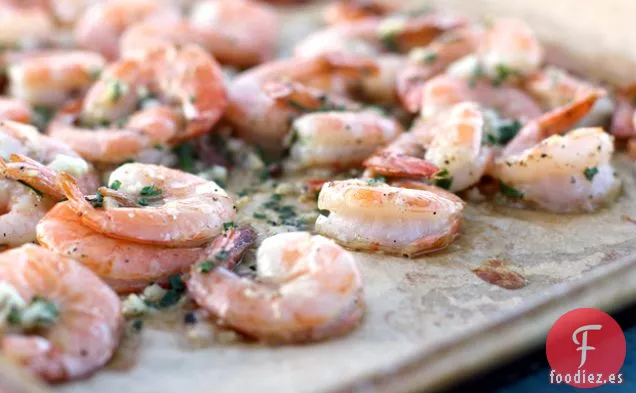 Camarones con Ajo Y Pimienta