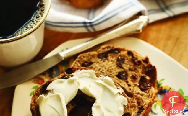 Bagels Integrales de Trigo con pasas y canela
