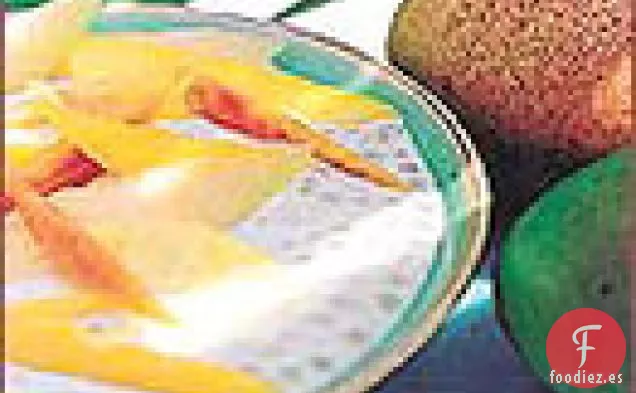 Tapioca y Budín de Frutas