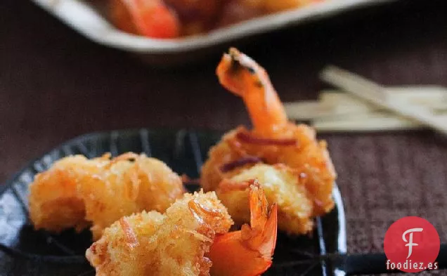 Receta De Camarones De Coco Con Mayonesa De Chile Dulce