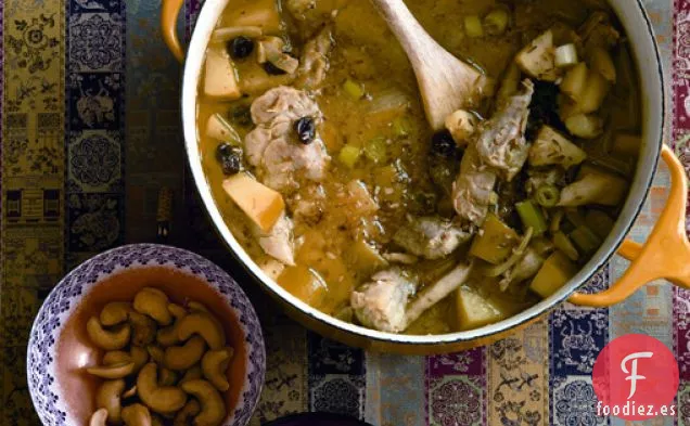 Curry de pollo con coco de una olla De Los Editores de Galletas Cookbo