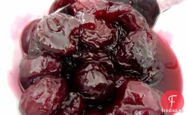 Cerezas Confitadas Rápidas