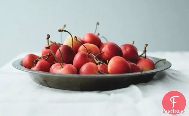 Cerezas Bañadas En Chocolate Blanco Con Vainilla